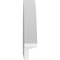 Ekena Millwork Arched Architectural Grade PVC Pediment, 40"W x 14"H x 2-3/4"P PEDP040X140ARD00 - alternate 3